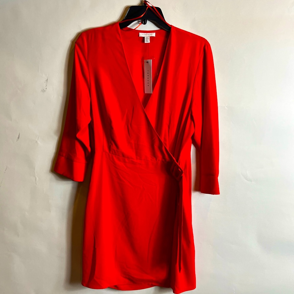 Top shop holiday wrap dress